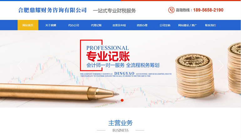 合肥鼎耀财务咨询有限公司由卫来科技提供制作